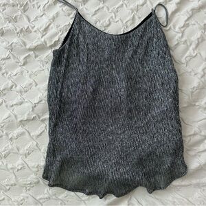 lovemarks || metallic silver cami